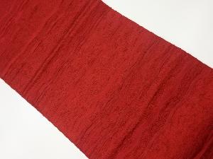 リサイクル　よろけ横段模様織出し名古屋帯